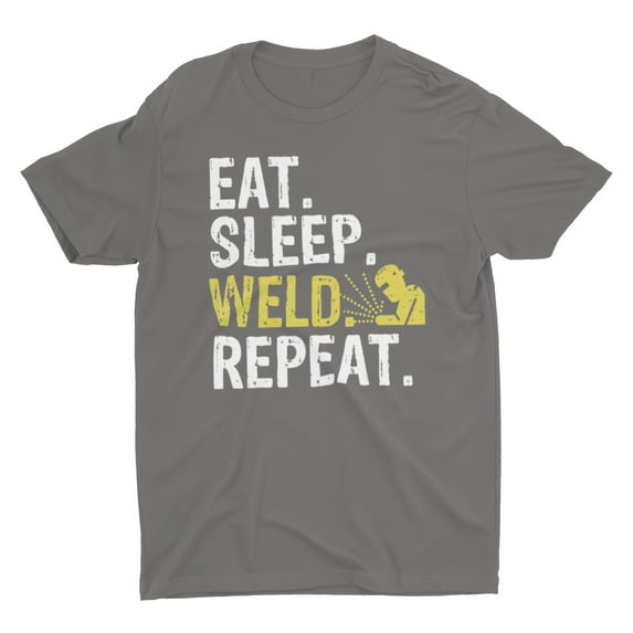 Eat Sleep Weld Repeat Welding T-Shirt