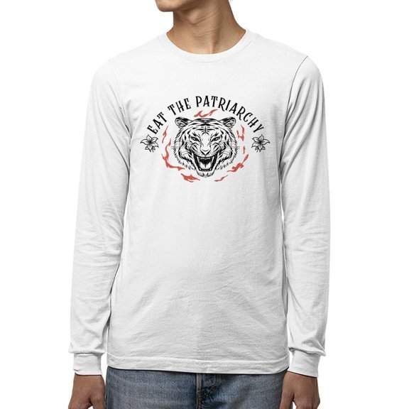 Eat The Patriarchy Tee Long Sleeve Men's