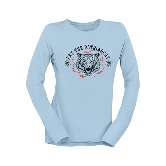Eat The Patriarchy Tee Long Sleeve Women's