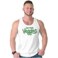 thumbnail image 1 of Eat Veggies Fun Message Vegetarian Tank Top T Shirts Men Women Brisco Brands S, 1 of 6