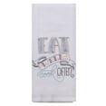 thumbnail image 1 of Eat Well Embroidered Flour Sack Towel, 1 of 1