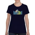 thumbnail image 1 of Eat Your Earth Out T-Shirt Women -Wilfred Hildonen Designs, Female Large, 1 of 4