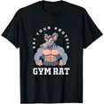 Eat Your Protein Gym Workout Funny Gym Rat T-Shirt - Walmart.com