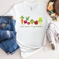 thumbnail image 1 of Eat Your Vegetables T-Shirt for Vegetarians and Gardeners, Veggies Tshirt, Farmers Market Shirt, Organic Farm Tee, Vegetable Tee, Nutrition, 1 of 5