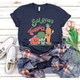 thumbnail image 1 of Eat Your Veggies Shirt, Retro Graphic Shirt, Vegan Shirt, Farmers Market Vegetable Shirt, Salad Vegan Shirt, Organic Farm Tee Shirt, 1 of 5