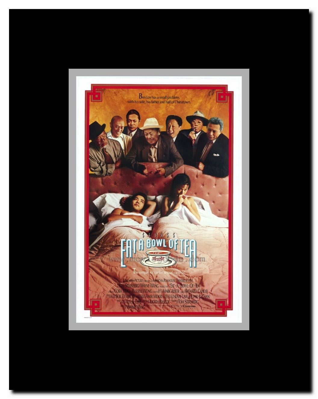 Eat a Bowl of Tea Framed Movie Poster