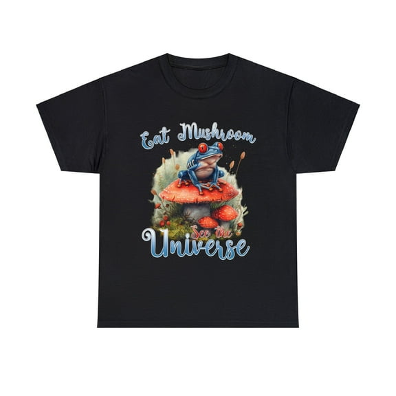 Eat mushroom see the universe Frog Hippie Shirt ID-0222-VKIH