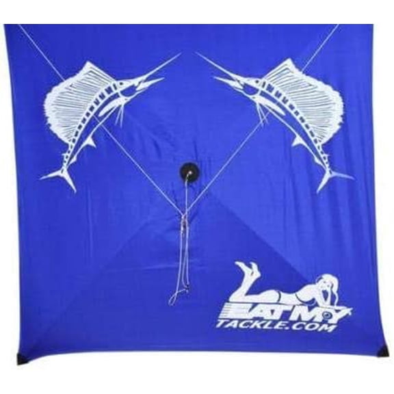 EatMyTackle Saltwater Fishing Kite - Blue Marlin Tournament Edition