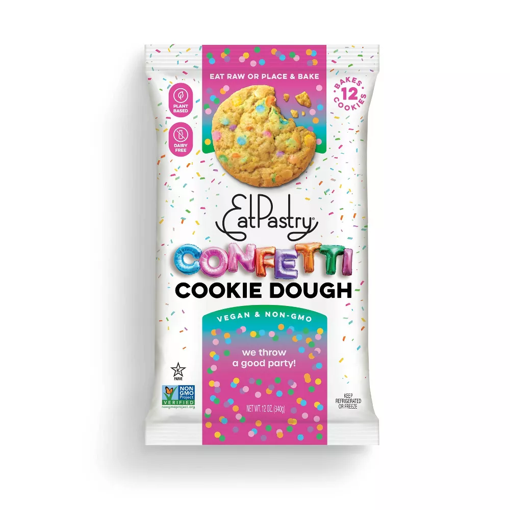 EatPastry Confetti Cookie Dough - 12oz