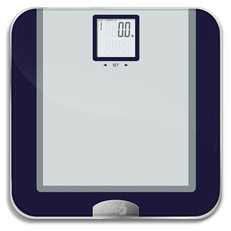 EatSmart Precision Tracker Digital 400LB Capacity Bath Scale with AccuTrack