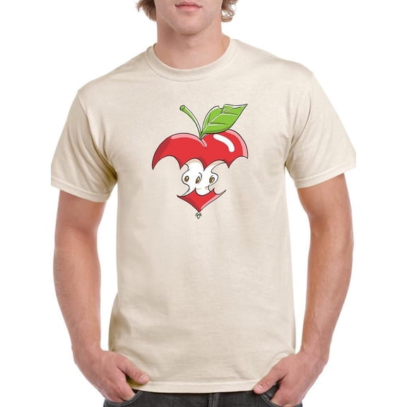 Eaten Heart T-Shirt Men -Engin Selcuk Designs, Male Small
