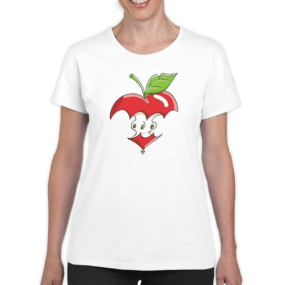 Eaten Heart T-Shirt Women -Engin Selcuk Designs, Female 3X-Large