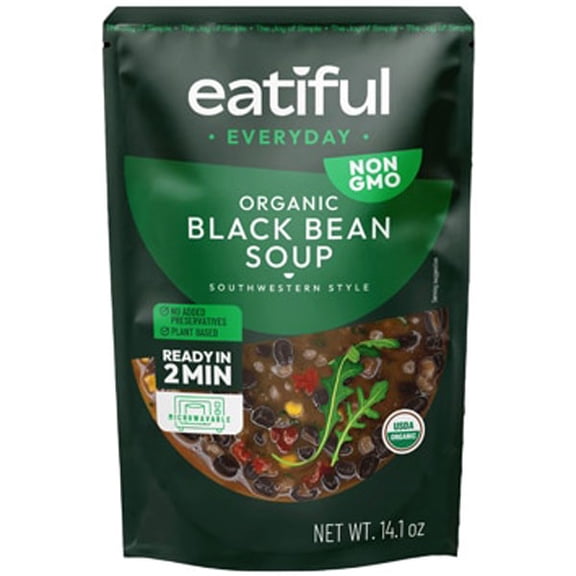 Eatiful Organic Black Bean Soup