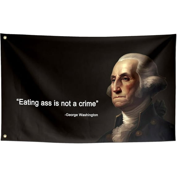Eating Is Not A Crime Funny Quote Flags Meme Cool Flags Banner 3x5 ft Room Guys College Dorm Bedroom Man Cave Girls Wall Decor Outdoor Indoor Hilarious, Two Copper Grommets