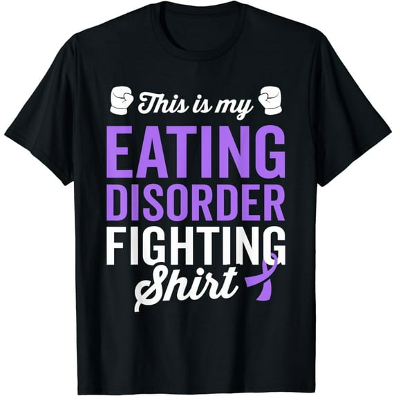 Eating Disorder Warrior Survivor Awareness Get Well Recovery T-Shirt