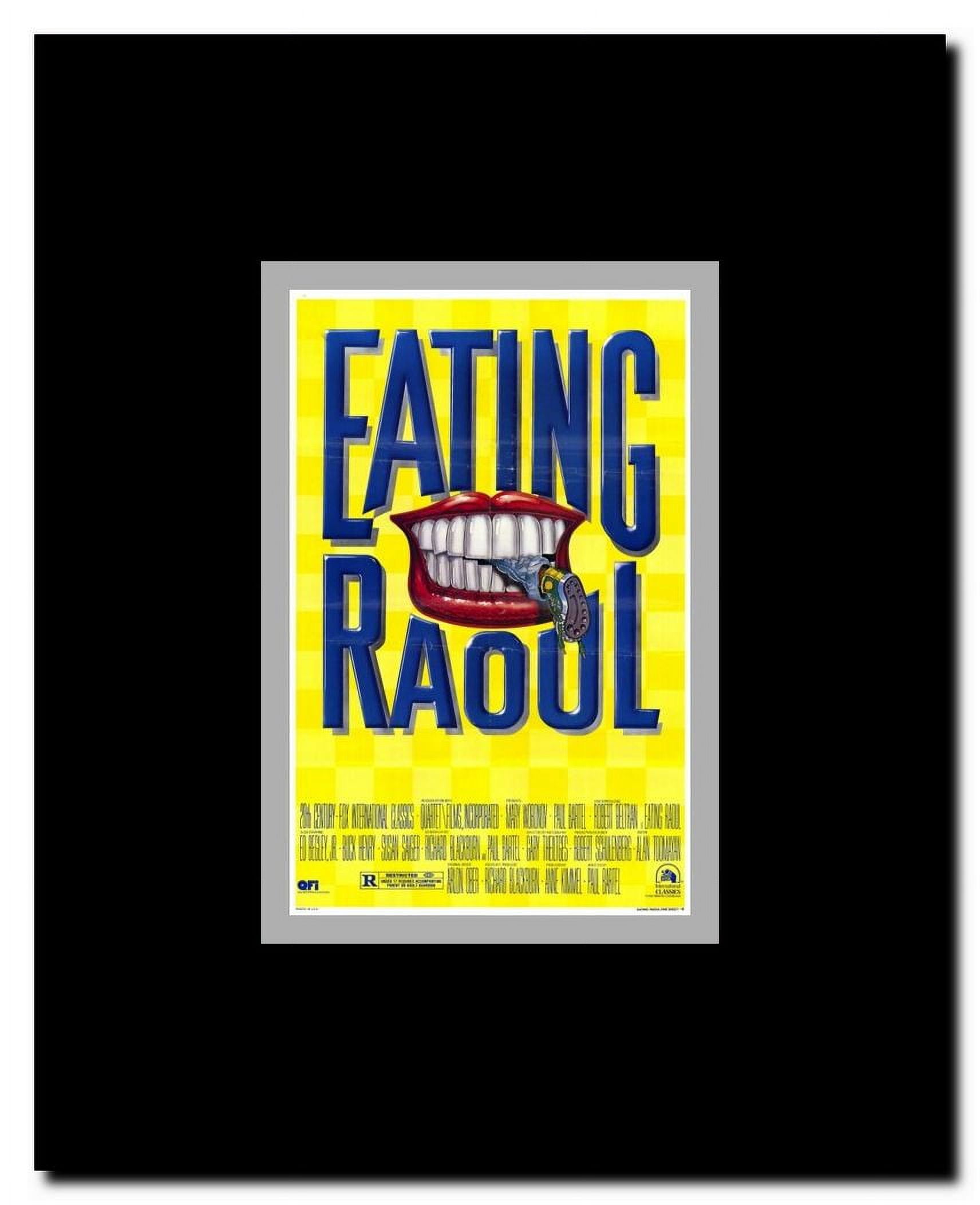 Eating Raoul Framed Movie Poster