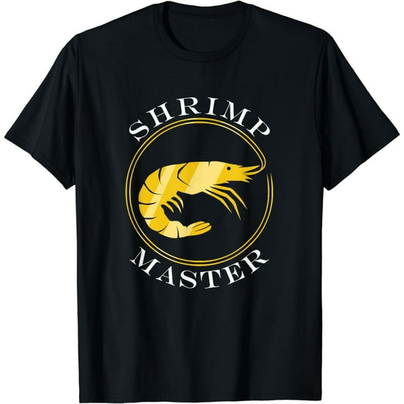 Eating Shrimps Ironic Shrimp Master Seafood T-Shirt