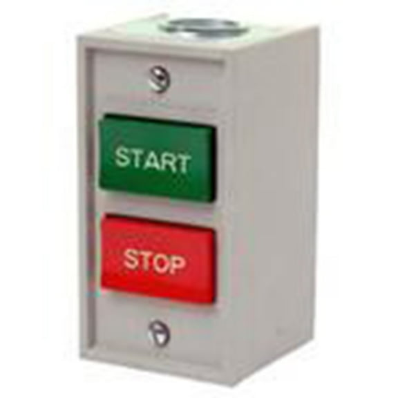 Eaton 30.5 mm, Heavy-duty, 2 Element, Start/Stop, Assembled Control Station