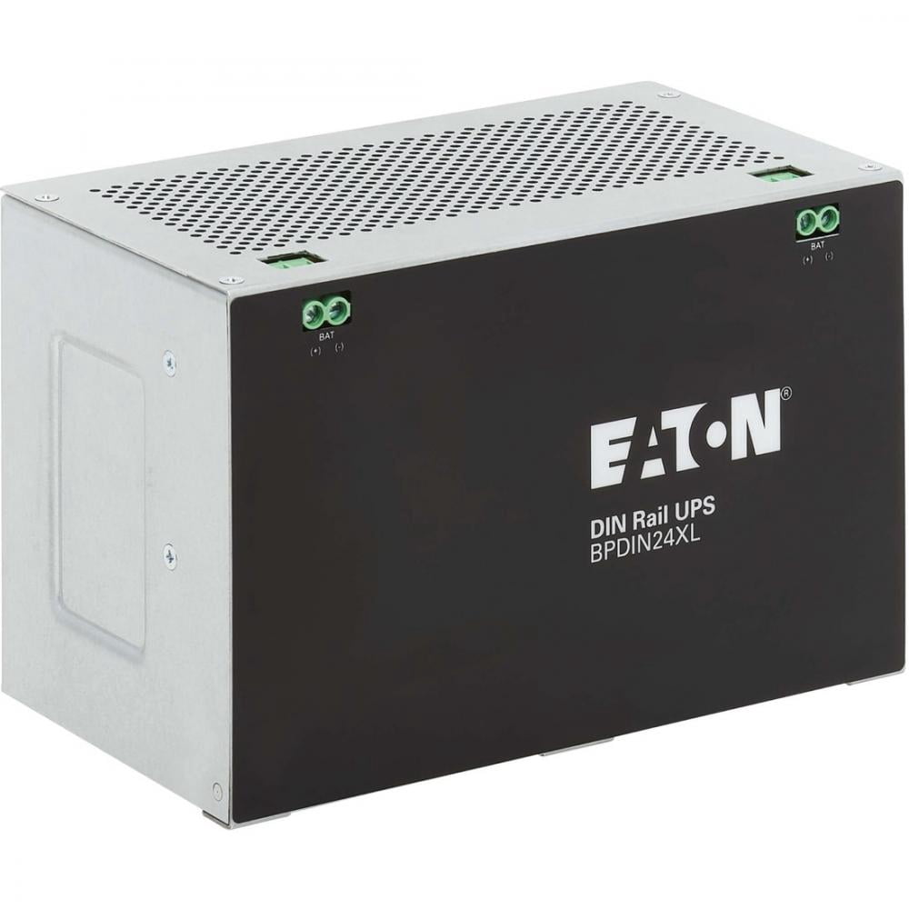 Eaton 24V DC DIN Rail Extended Battery Module (EBM) for Select DC Industrial UPS Systems - UPS battery (DIN rail mountable) - 24V DC - 1-phase - valve regulated lead-acid (VRLA) - 0U - for P/N: DIN24240DC, DIN24480DC