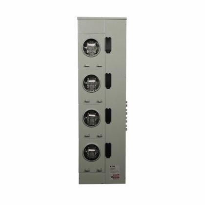 Eaton 35MM420R12 3-Phase Plug-in Socket Commercial Meter Stack Module 5 Jaw 4 Socket 200 Amp