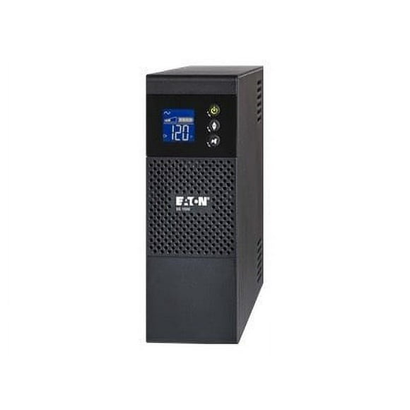 Eaton 5S1500LCD 5S UPS 1500VA 900 Watt 120V LCD Line-Interactive Battery Backup ECO USB - Tower - 2 Minute Stand-by - 110 V AC Input - 115 V AC Output - 10 x NEMA 5-15R