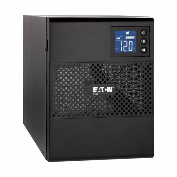 Eaton 5SC UPS, 500 VA, 350 W, 5-15P input, Outputs: (4) 5-15R