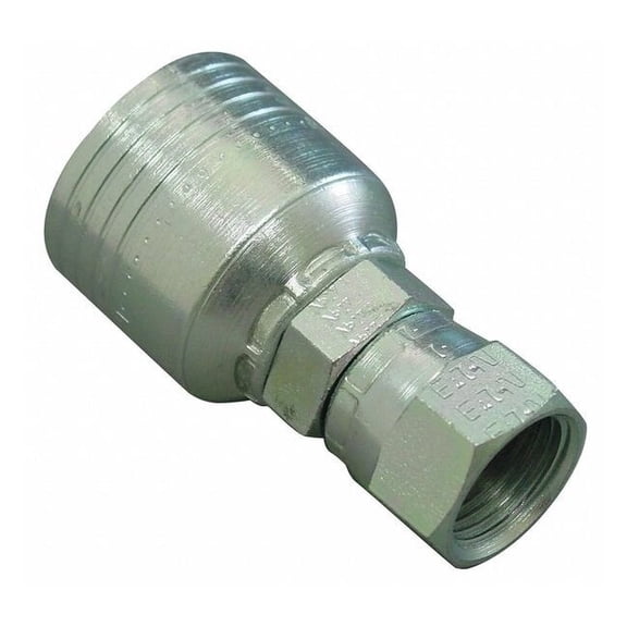 Eaton Aeroquip Hydraulic Hose Fitting,4 in. L 4SA20FJ20