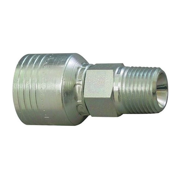 Eaton Aeroquip Hydraulic Hose Fitting,Straight Shape 4SA12MP12