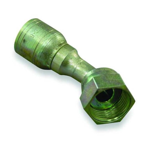 Eaton Aeroquip Fitting,45 Deg,1/4 In Hose,9/16-18 ORS 1AA4FRA4
