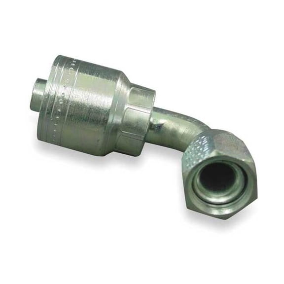 Eaton Aeroquip Fitting,Elbow,3/4 In Hose,1 1/16-12 JIC 1AA12FJB12