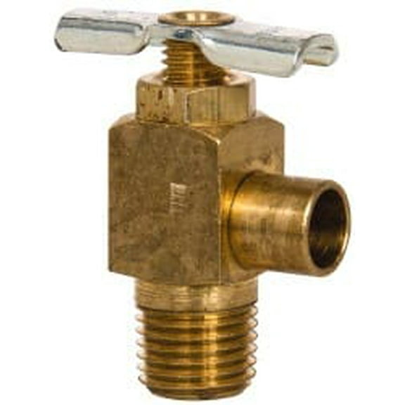 Eaton Aeroquip Drain Cock,1/4",Brass,MNPT 120