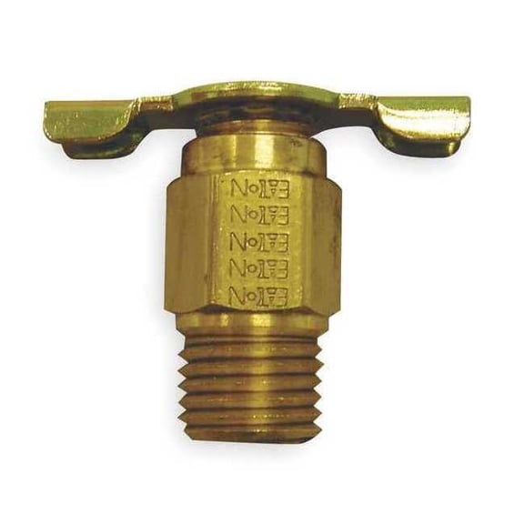 Eaton Aeroquip Drain Cock,3/8",Brass,MNPT 230