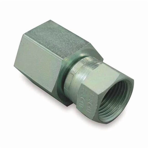 Eaton Aeroquip Hose Adapter,1/2",NPTF,3/8",JIC 2242-8-6S