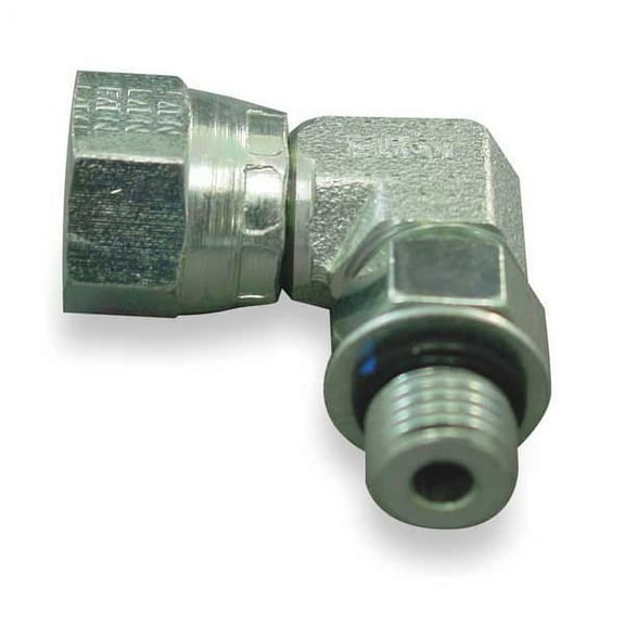 Eaton Aeroquip Hose Adapter,1/4",NPSM,1/4",ORB 2068-4-4S