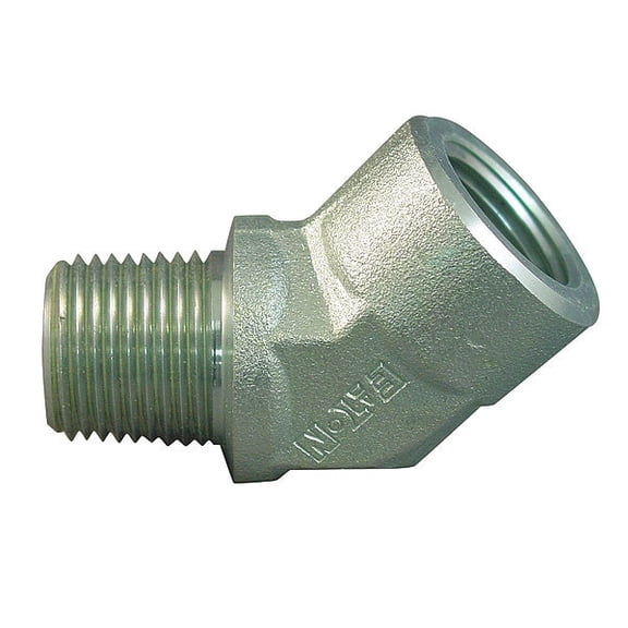 Eaton Aeroquip Hose Adapter,1/8",NPTF,1/8",NPTF 2088-2-2S