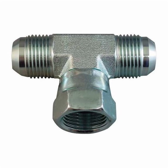 Eaton Aeroquip Adpt, MJIC/MJIC/MJIC, 9/16-18, Tee, 2.1In 203101-6-6S