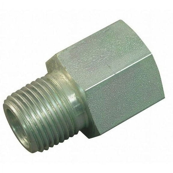 Eaton Aeroquip Hose Adapter,3/8",NPTF,1/2",NPTF 2040-6-8S