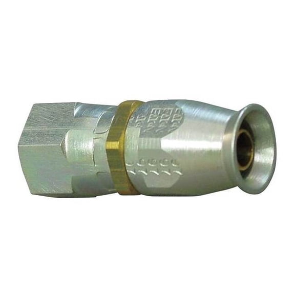 Eaton Aeroquip Hydraulic Hose Fitting, Straight, 1/4 63-190600-5