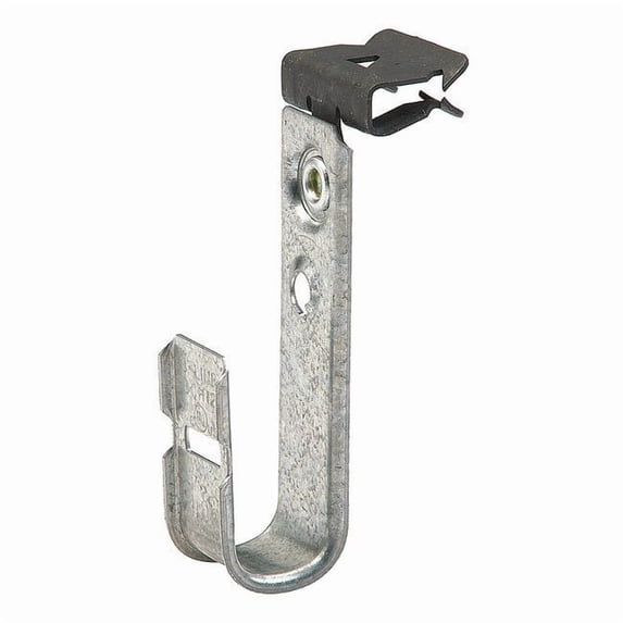 Eaton B-Line J-Hook, 1/8-1/4In, Front, 3/4In Max Cap BCH12-E-2-4