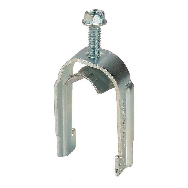 Eaton B-Line Clamp, Conduit; EMT; Strut Use, 1-1/4 in, Steel ...