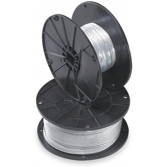 Eaton B-Line Wire Rope, Steel, Galvanized BKW125