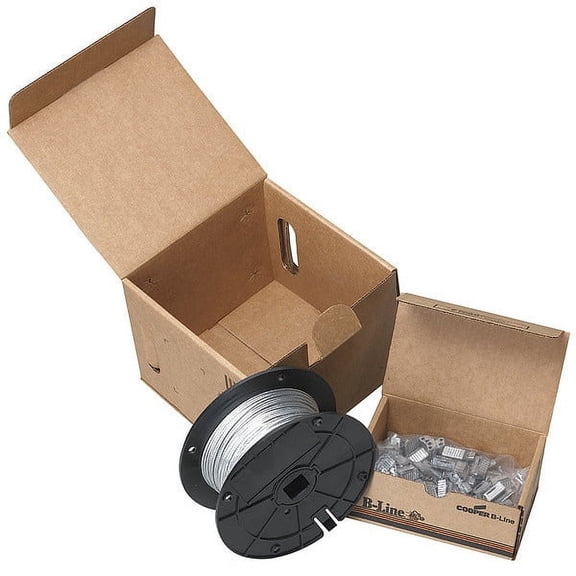 Eaton B-Line Wire Rope Hanging Kit,For FLOUR Fixture BKP10063