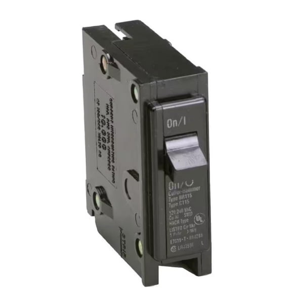 Eaton BR12010CP BR 20 Amp Single Pole Circuit Breaker Contractor Pack of 10