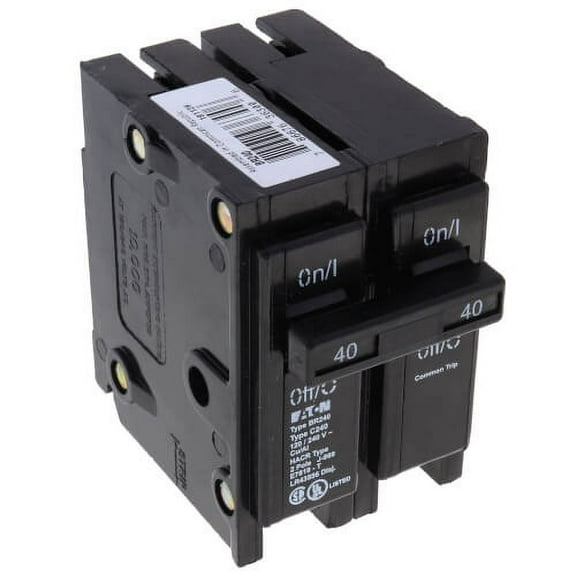 Eaton BR240 2-Pole 40A Circuit Breaker