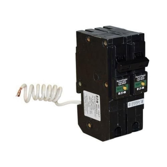 Eaton BRL215CAF, 15A 120/240V AC Fire-Guard Combination Arc Fault Circuit Breaker