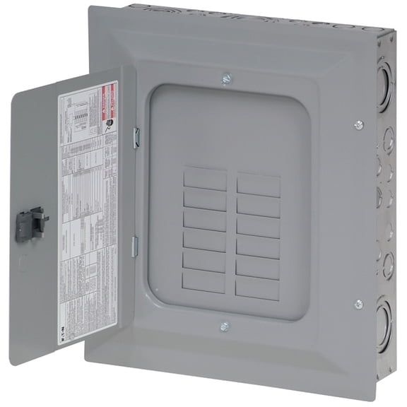 Eaton BRP12L125G 12 Space 24 Circuit Breaker Box Loadcenter - 125A