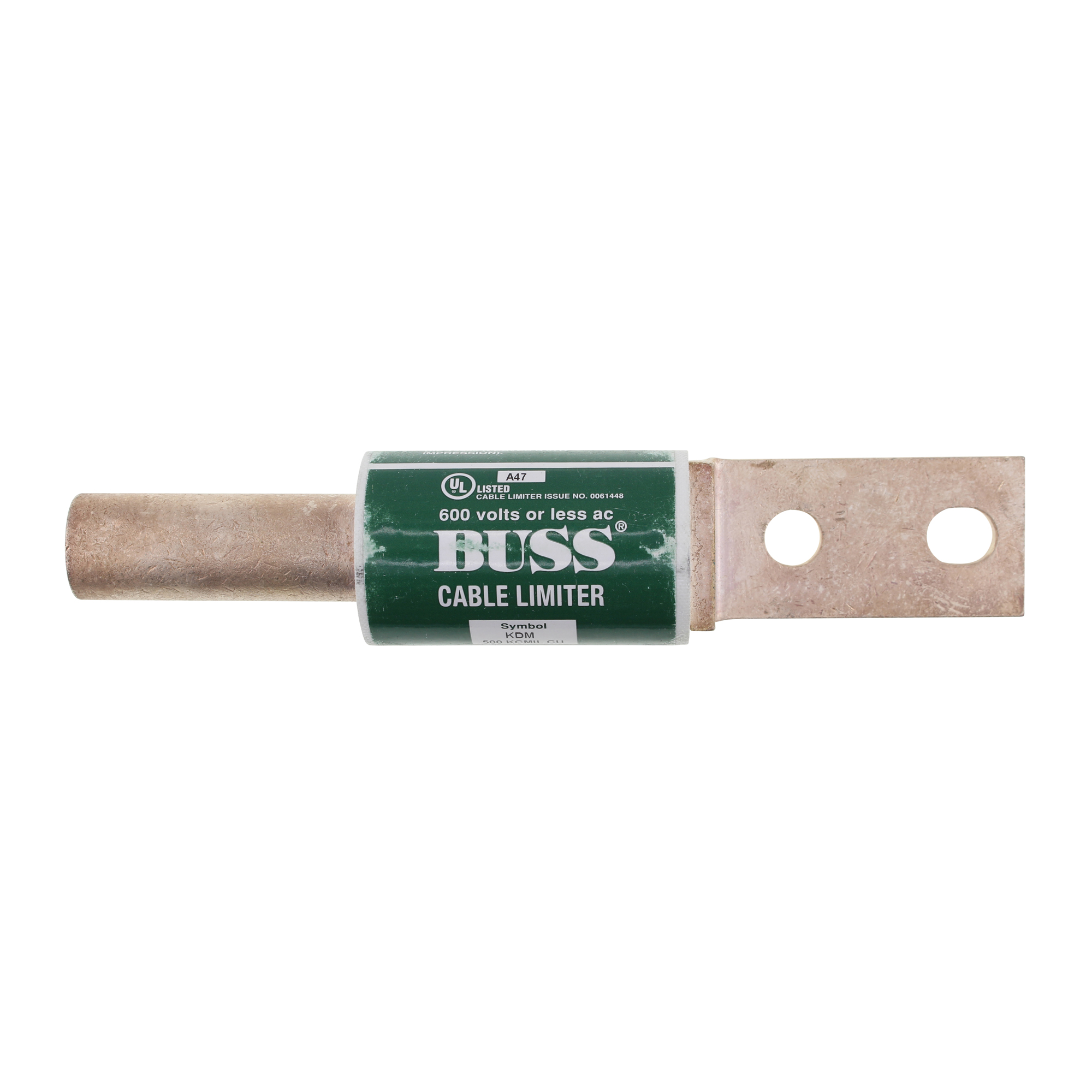 Eaton Bussmann Cable Limiter Fuse,KDM Series,600VAC KDM