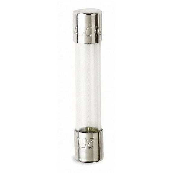 Eaton Bussmann Fuse,1/8A,Glass,AGC Series,PK5 AGC-1/8-R