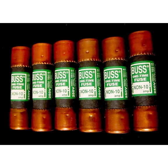 Bussmann Fuse NON-10 - 10A 250V One Time - Single Piece