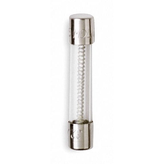Eaton Bussmann Fuse,1A,Glass,MDL Series,PK5 MDL-1-R